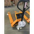 Best quality 2.5T AC pump hand pallet truck price with SCALE